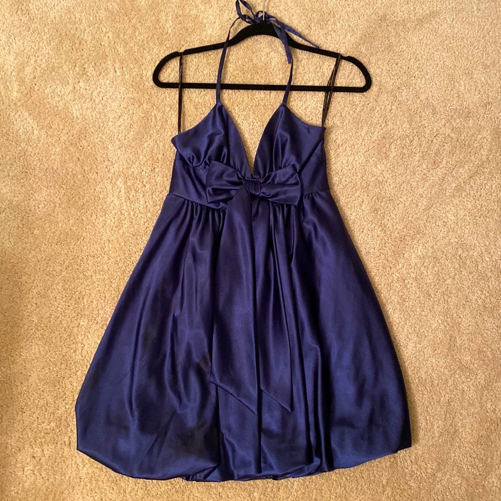 Jessica McClintock Blue Cocktail Dress Size 4